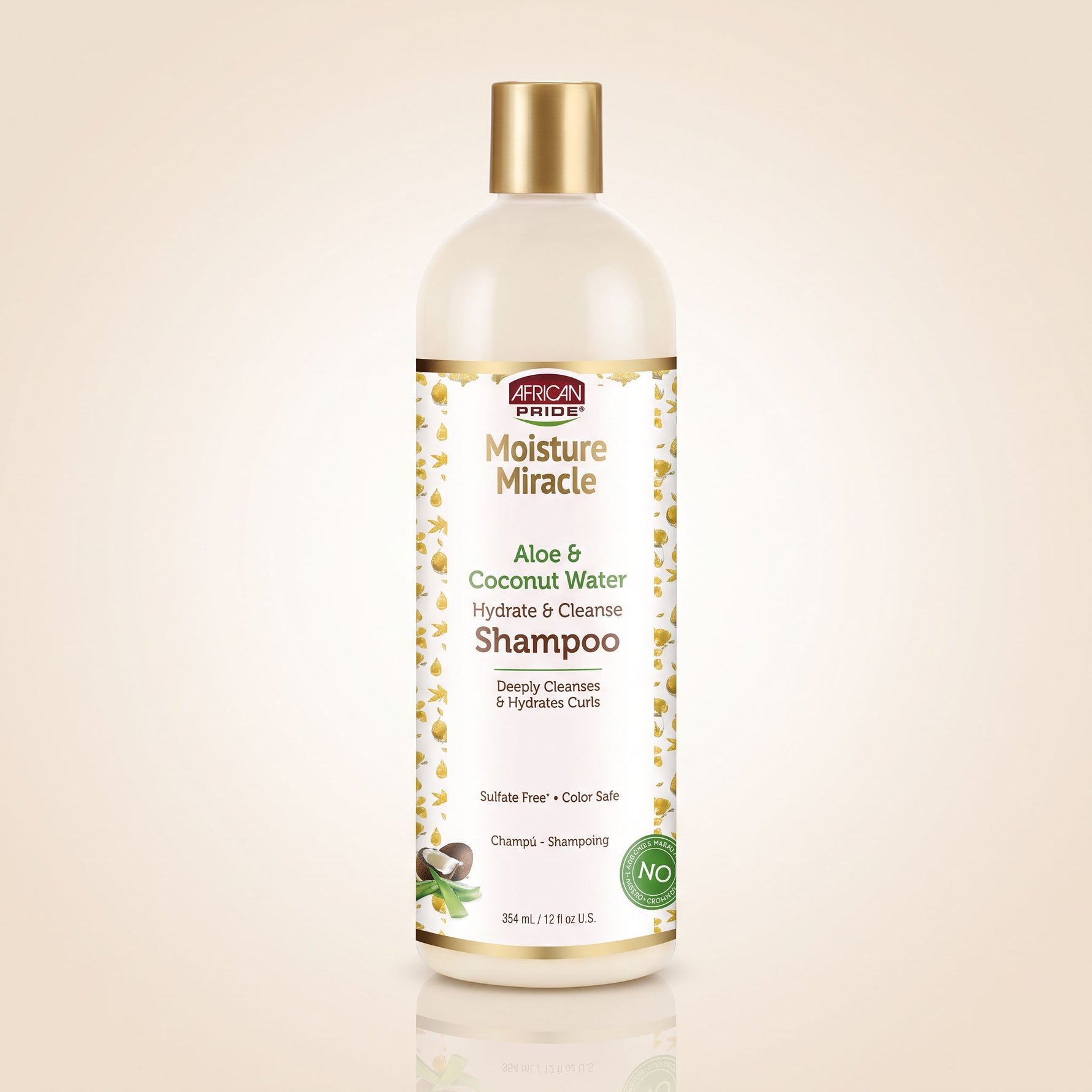 African Pride Moisture Miracle – Après-Shampoing Nutrition Intense Miel, Chocolat & Huile de Coco (Honey, Chocolate & Coconut Oil Conditioner) 354ml - hero
