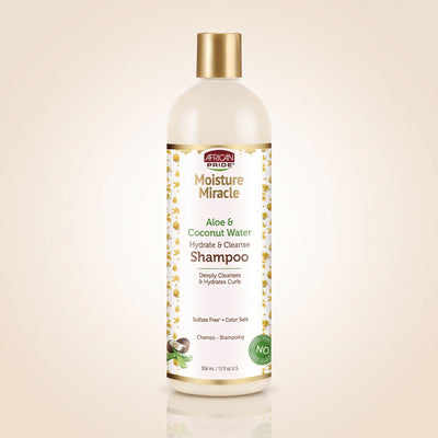 African Pride – Moisture Miracle Honey,Chocolate & Coconut Oil Conditioner – 354ml — Hydratation intense cheveux secs