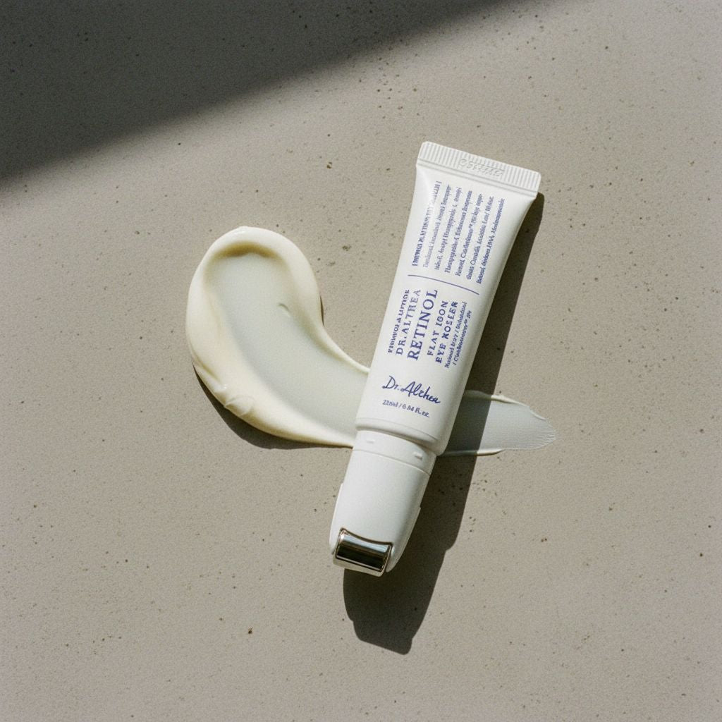 Dr. Althea – Retinol Flat Iron Eye Roller — Lisse et rajeunit le contour des yeux - texture