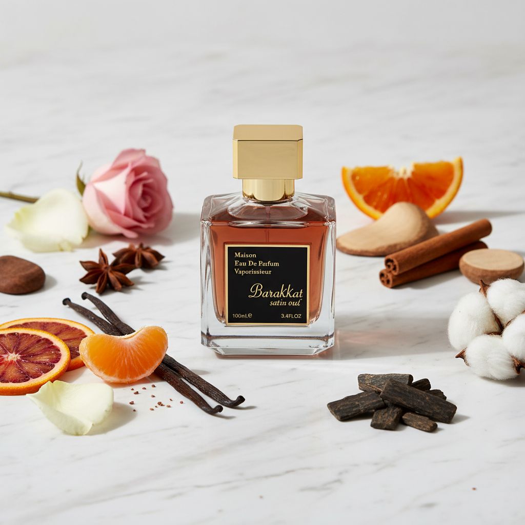 BARAKKAT Satin Oud Eau de Parfum - 100ml - ingredients