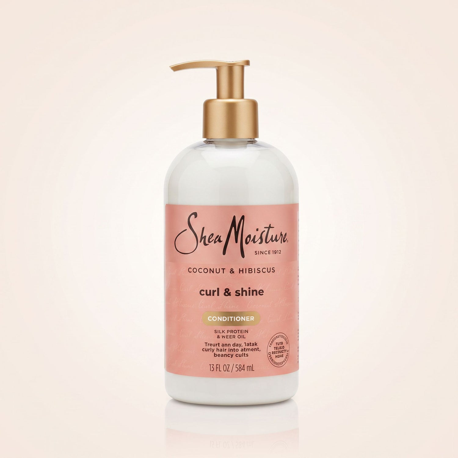 Shea Moisture – Coconut & Hibiscus Curl & Shine Conditioner 384ml - hero