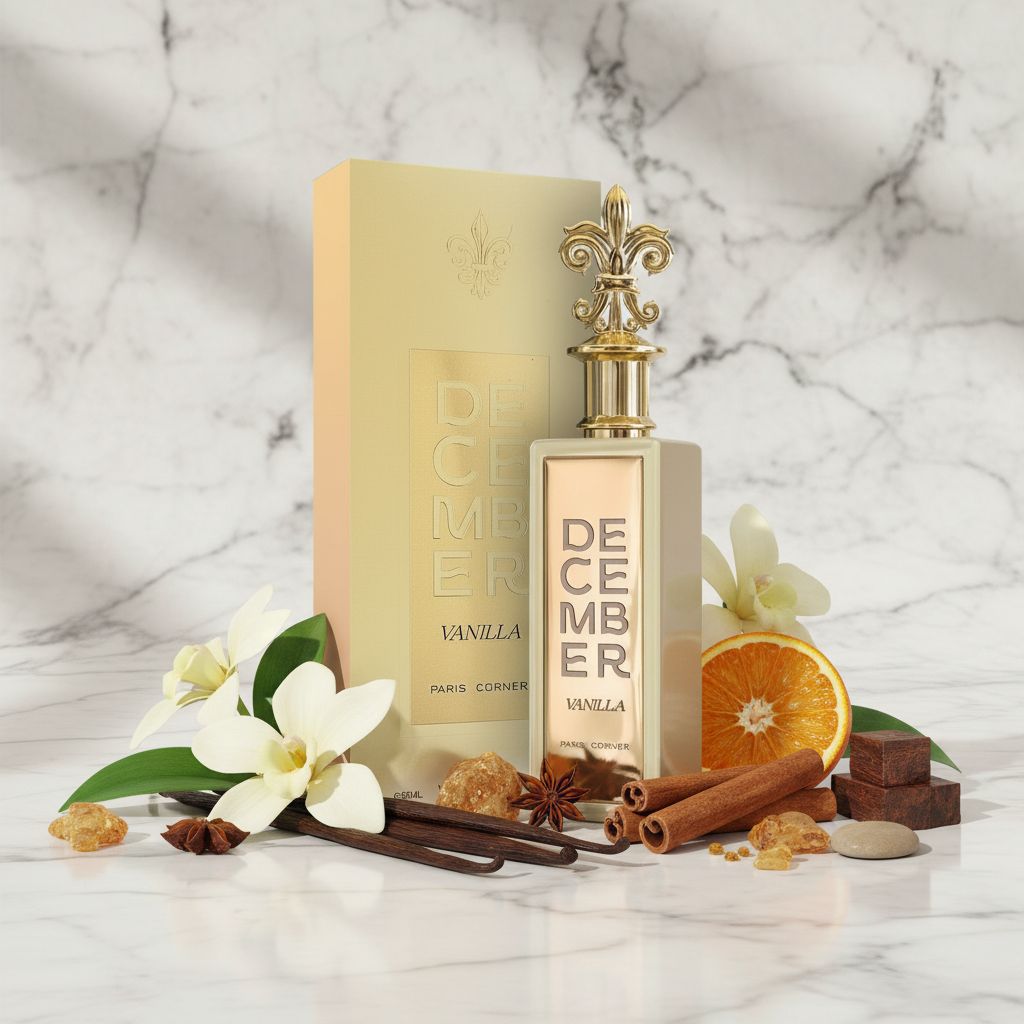 PARIS CORNER December Vanilla Eau de Parfum - 85ml - ingredients