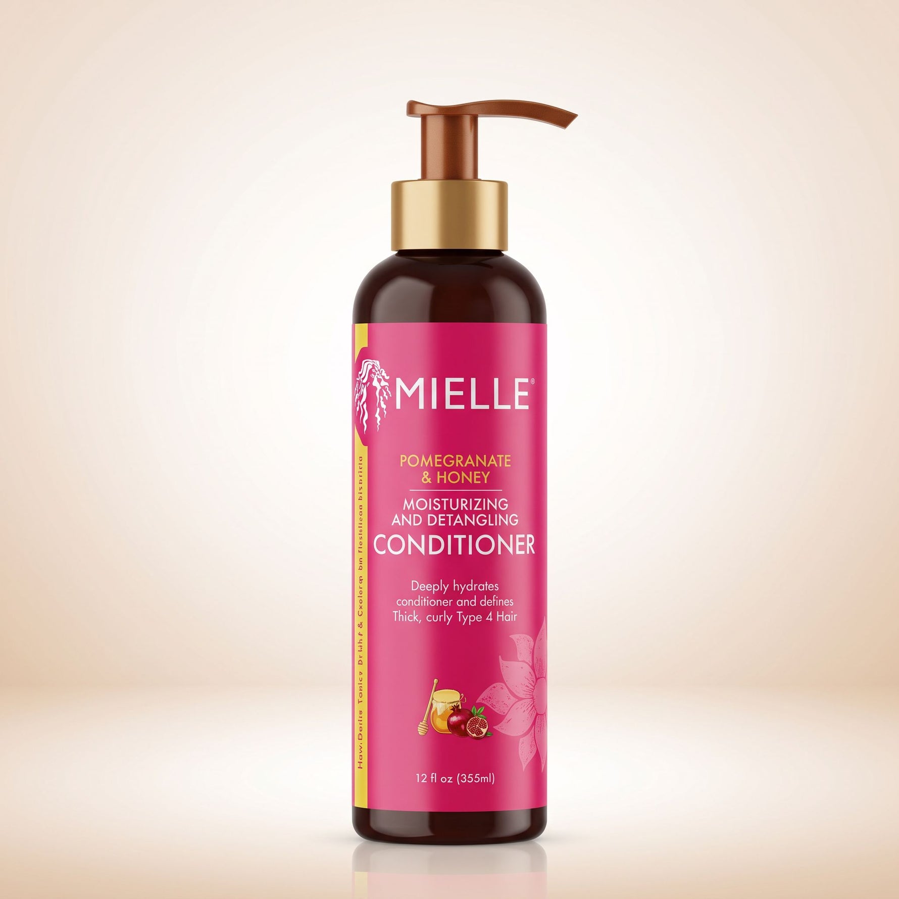 Mielle – Pomegranate & Honey Après-Shampoing Hydratant & Démêlant 355ml - hero