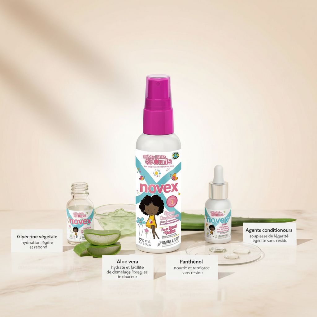 Novex My Little Curls Spray Démêlant 120 ml - ingredients