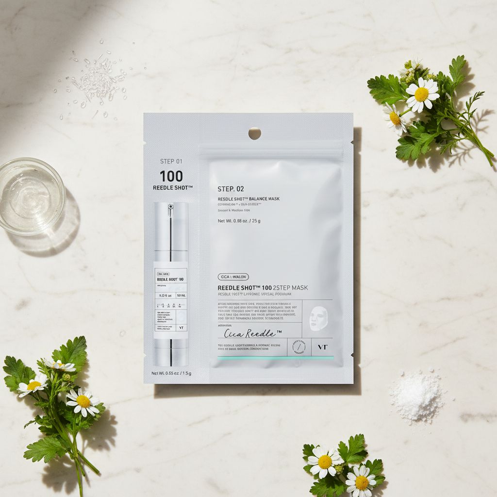 [VT] REEDLE SHOT 100 2-STEP MASK (1.5G+25G) — Lissage intensif et rajeunissement cutané - ingredients