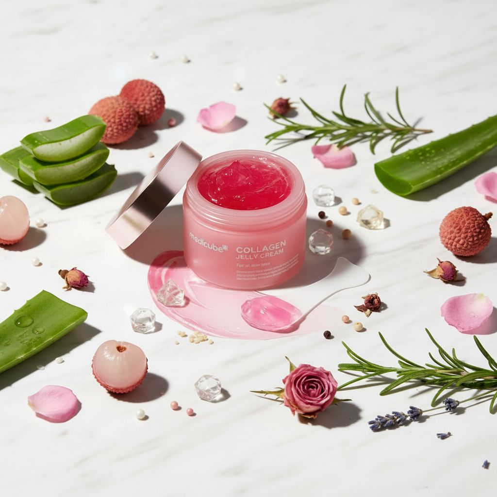 Medicube Collagen Jelly Cream – Gel-Crème Repulpant au Collagène 110 ml - ingredients