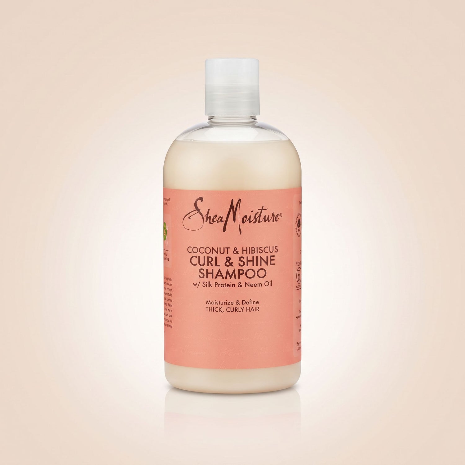 Shea Moisture – Coconut & Hibiscus Curl & Shine Shampoo 384ml - hero