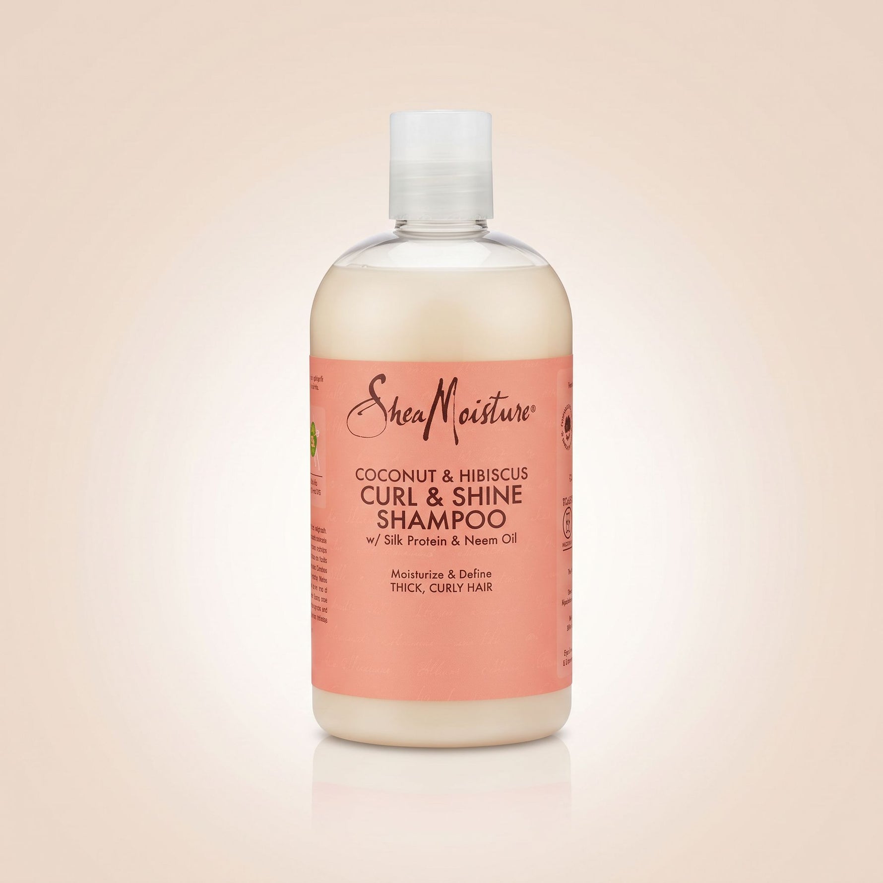 Shea Moisture – Coconut & Hibiscus Curl & Shine Shampoo 384ml - hero
