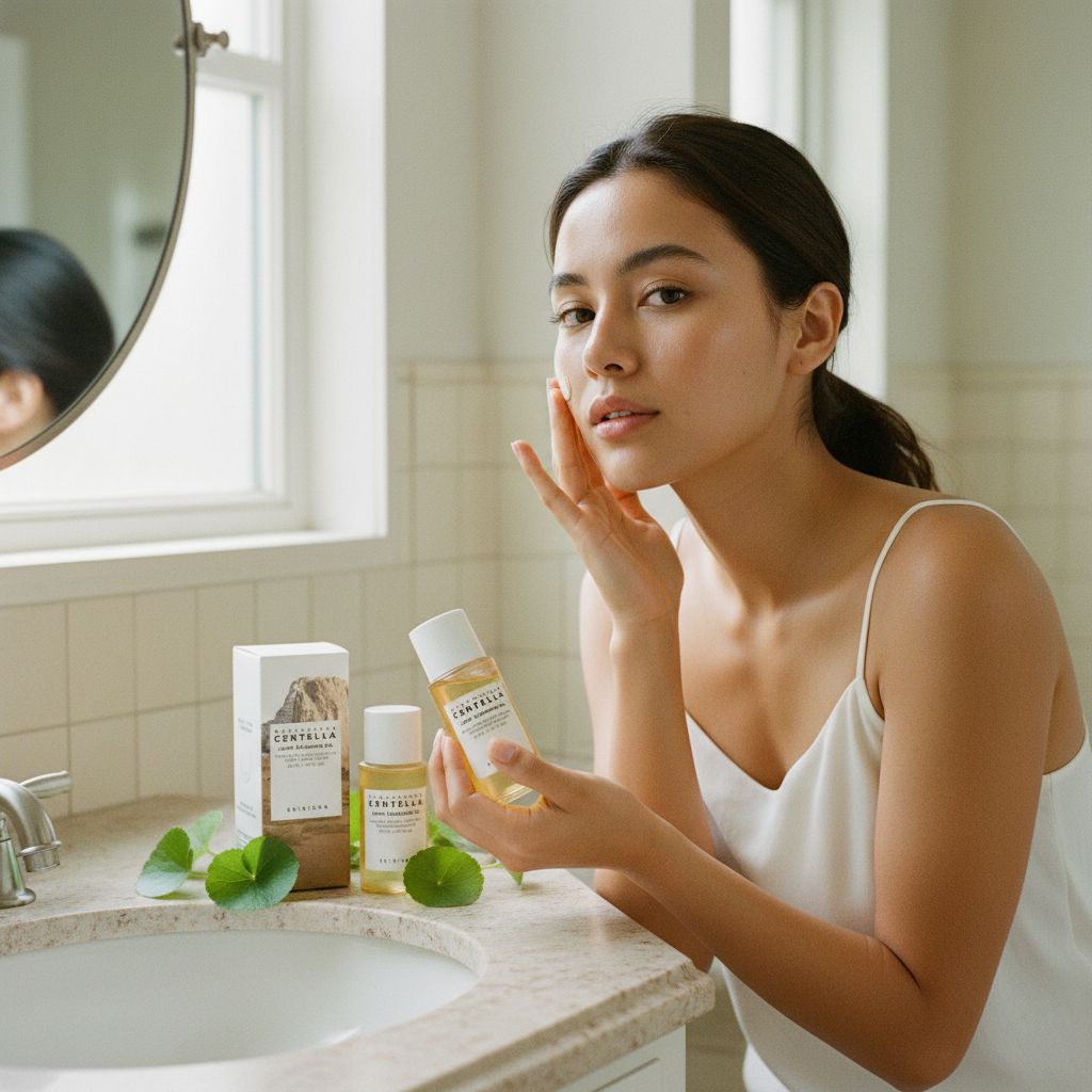 SKIN1004 Madagascar Centella Light Cleansing Oil – Huile Démaquillante Apaisante 30 ml - lifestyle