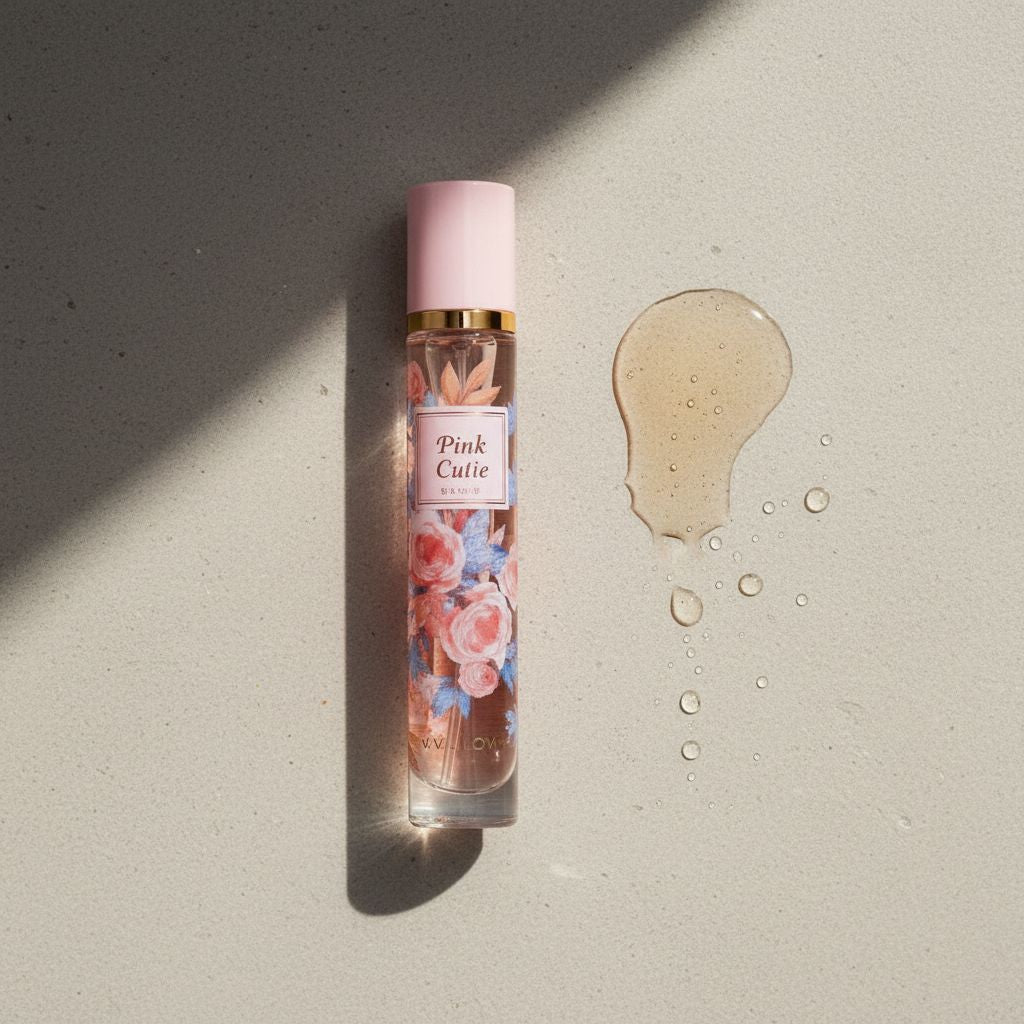 V.V.LOVE Pink Cutie Eau de toilette 35ml - texture