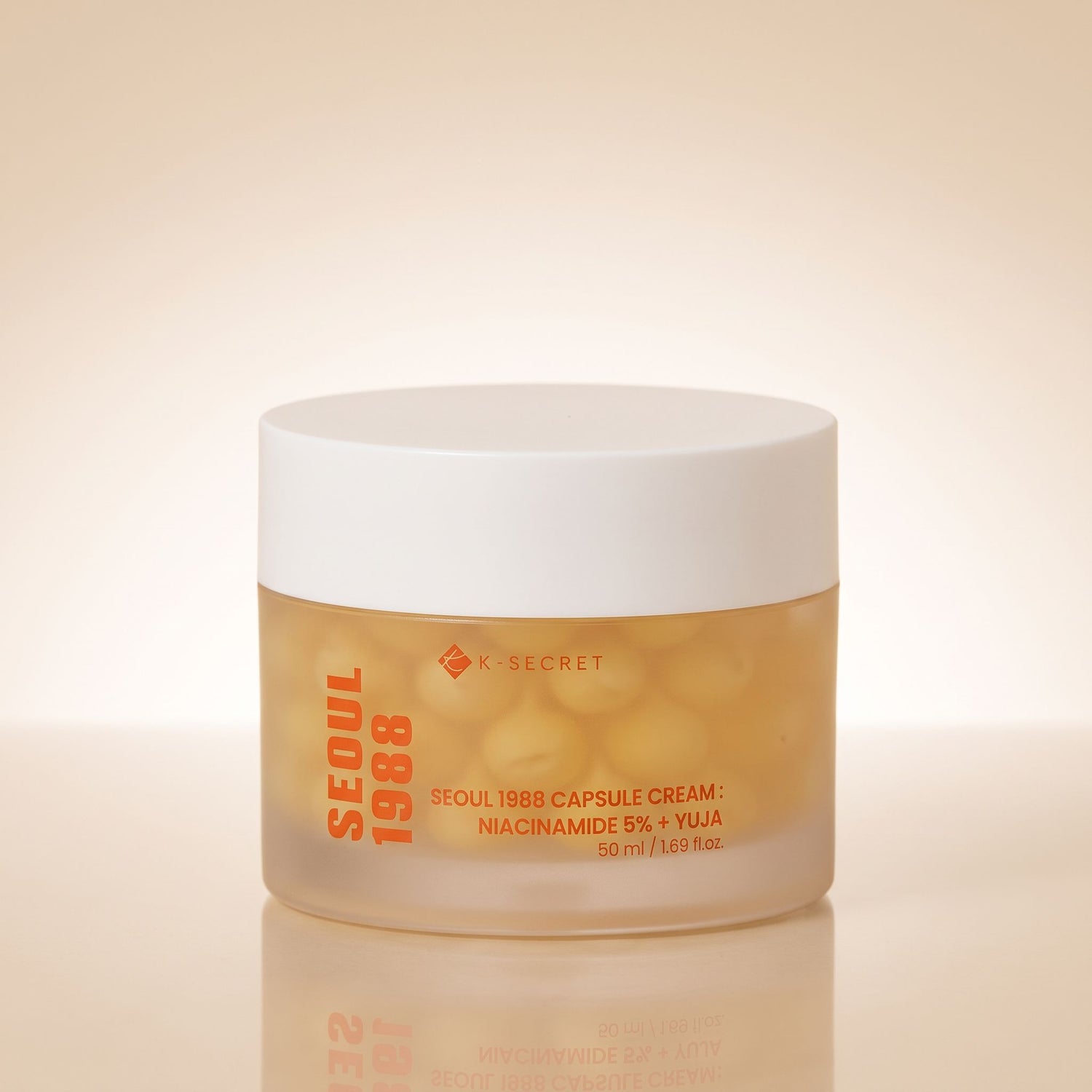 K-SECRET - Seoul 1988 Capsule Cream: Niacinamide 5% + Yuja — Éclat vitaminé et niacinamide - hero