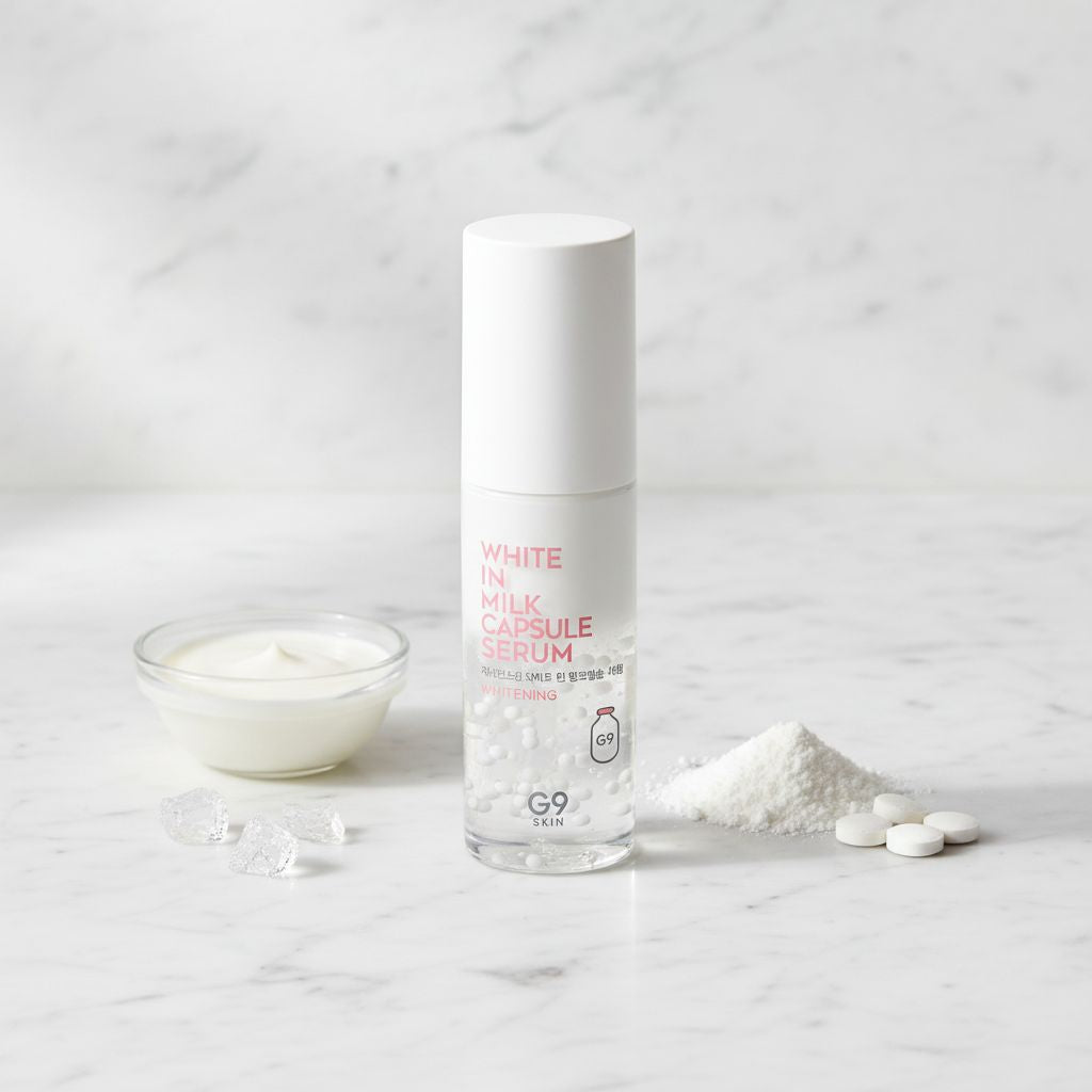 [G9] [G9] White In Milk Capsul Serum — Sérums capsules blanchissants intensifs - ingredients