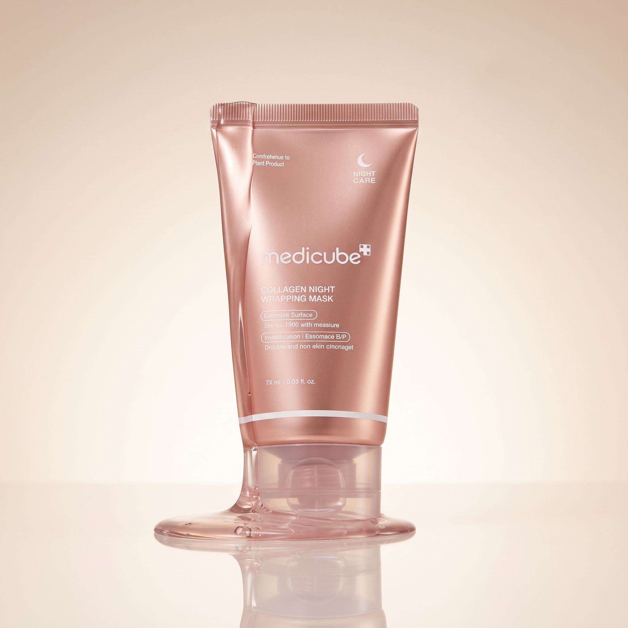 Medicube Collagen Night Wrapping Mask – Masque de Nuit Repulpant au Collagène 75 ml - hero