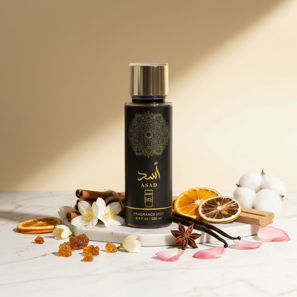 LATAFFA Asad Brume corps 250ml - ingredients