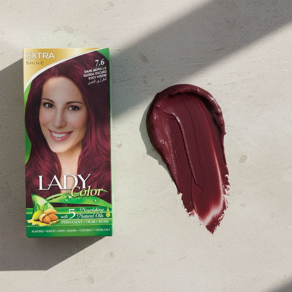 Lady in Color Dark Morello 7.6 - texture