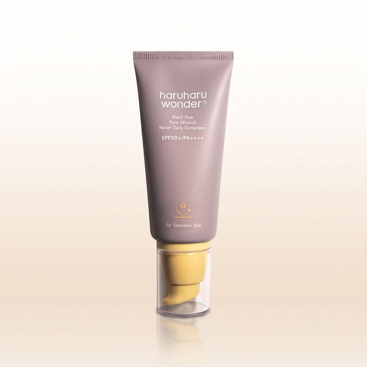 [Haruharu Wonder] Black Rice Pure Mineral Relief Daily Sunscreen 50ml — Protection minérale du riz noir - hero