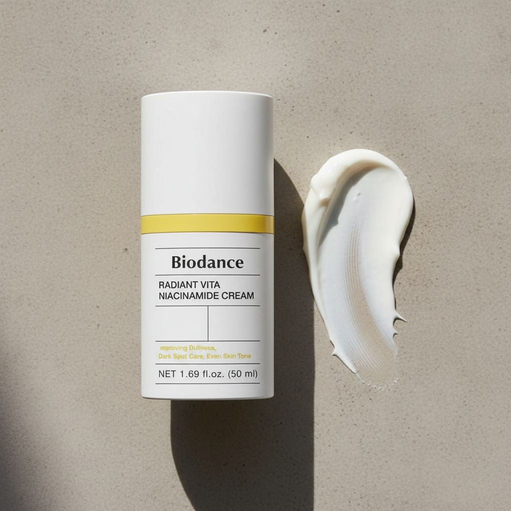 [BIODANCE] RADIANT VITA NIACINAMIDE CREAM 50ml — Éclat et vitalité instantanés - texture