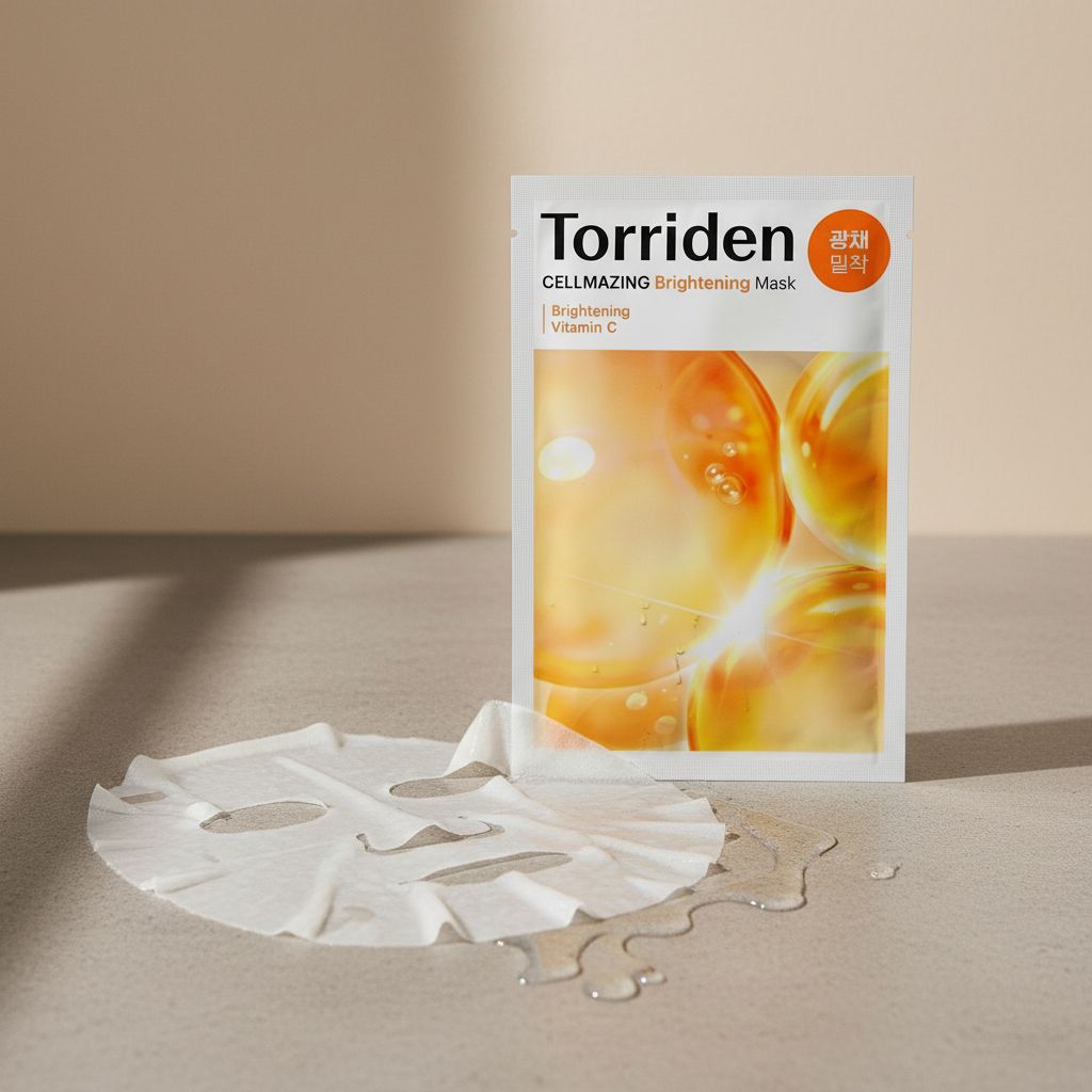Torriden Cellmazing Brightening Mask – Masque Tissu Éclat 26 ml - texture