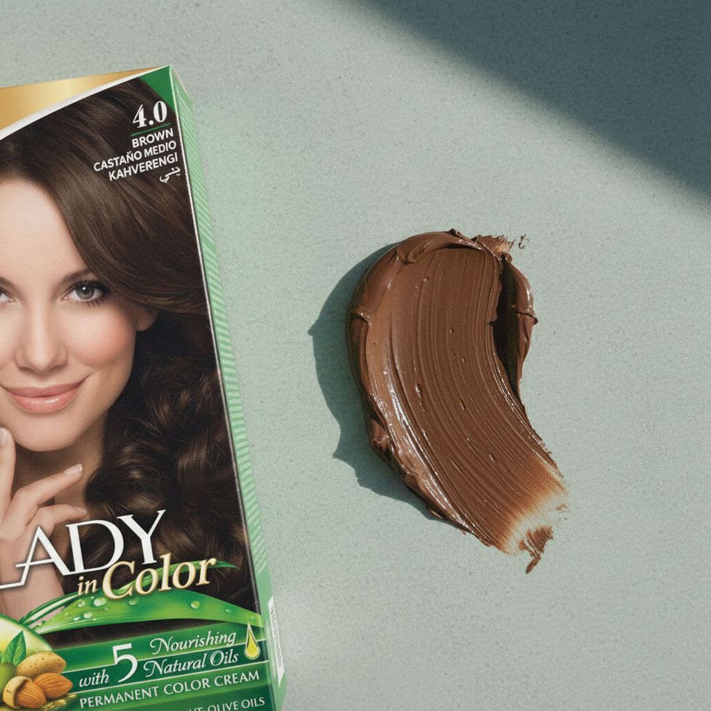 Lady in Color Brown 4.0 - texture