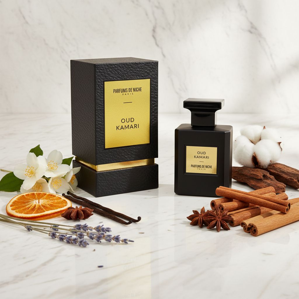 DIAMOND COLLECTION Oud Kamari Eau de Parfum 100ml - ingredients