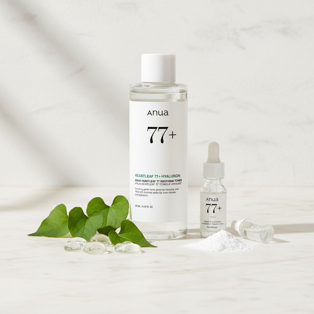 Anua – Heartleaf 77 + Hyaluron Soothing Toner — Hydrate et apaise instantanément - ingredients