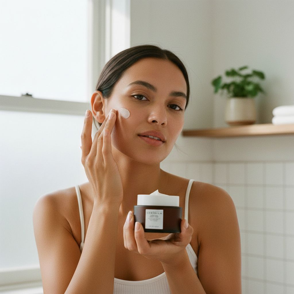 SKIN1004 Madagascar Centella Probio-Cica Enrich Cream – Crème Réparatrice Apaisante 50 ml - lifestyle