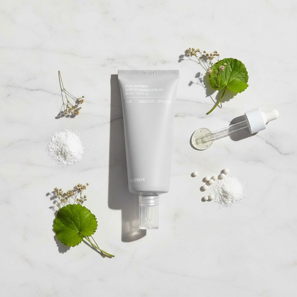 [celimax] Dual Barrier Skin Wearable Cream 50mL — Crème protectrice barrière cutanée - ingredients