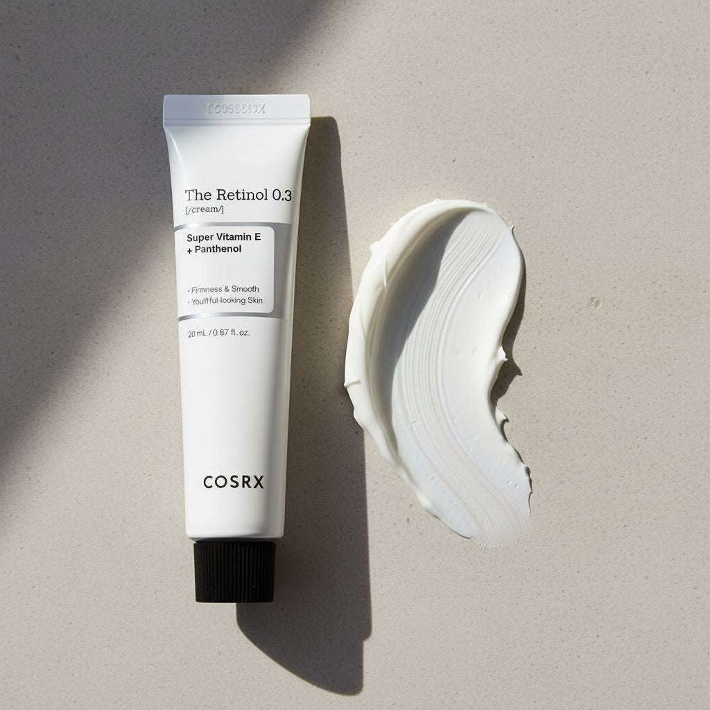 COSRX - The Retinol 0.3 Cream 20ml — Anti-âge puissant et régénérant - texture