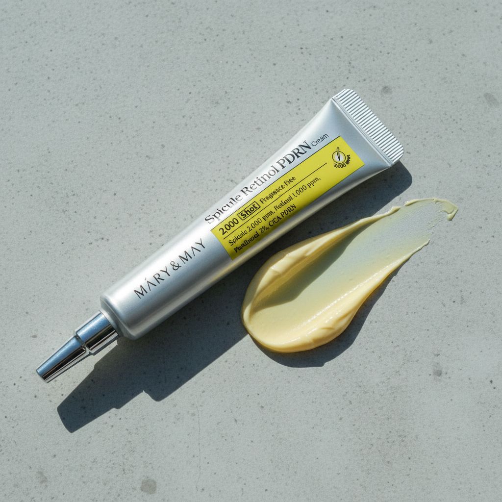 [Mary&May] Spicule Retinol PDRN Cream 15g — Crème régénérante anti-âge intensive - texture