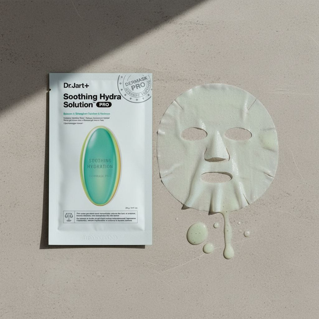 Dr.Jart+ – Dermask Soothing Hydra Solution Mask Pack — Masque hydratant apaisante instantanée - texture