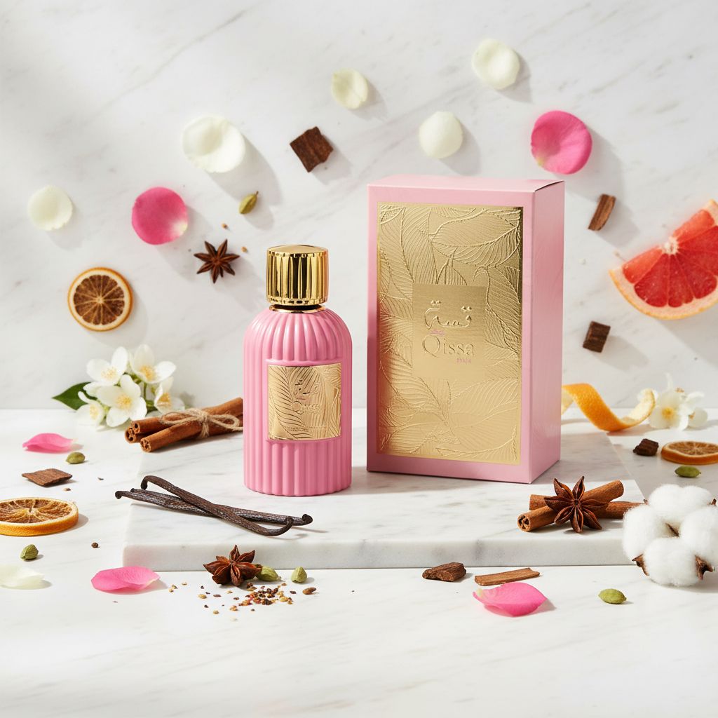 PARIS CORNER Qissa Pink Eau de Parfum - 100ml - ingredients