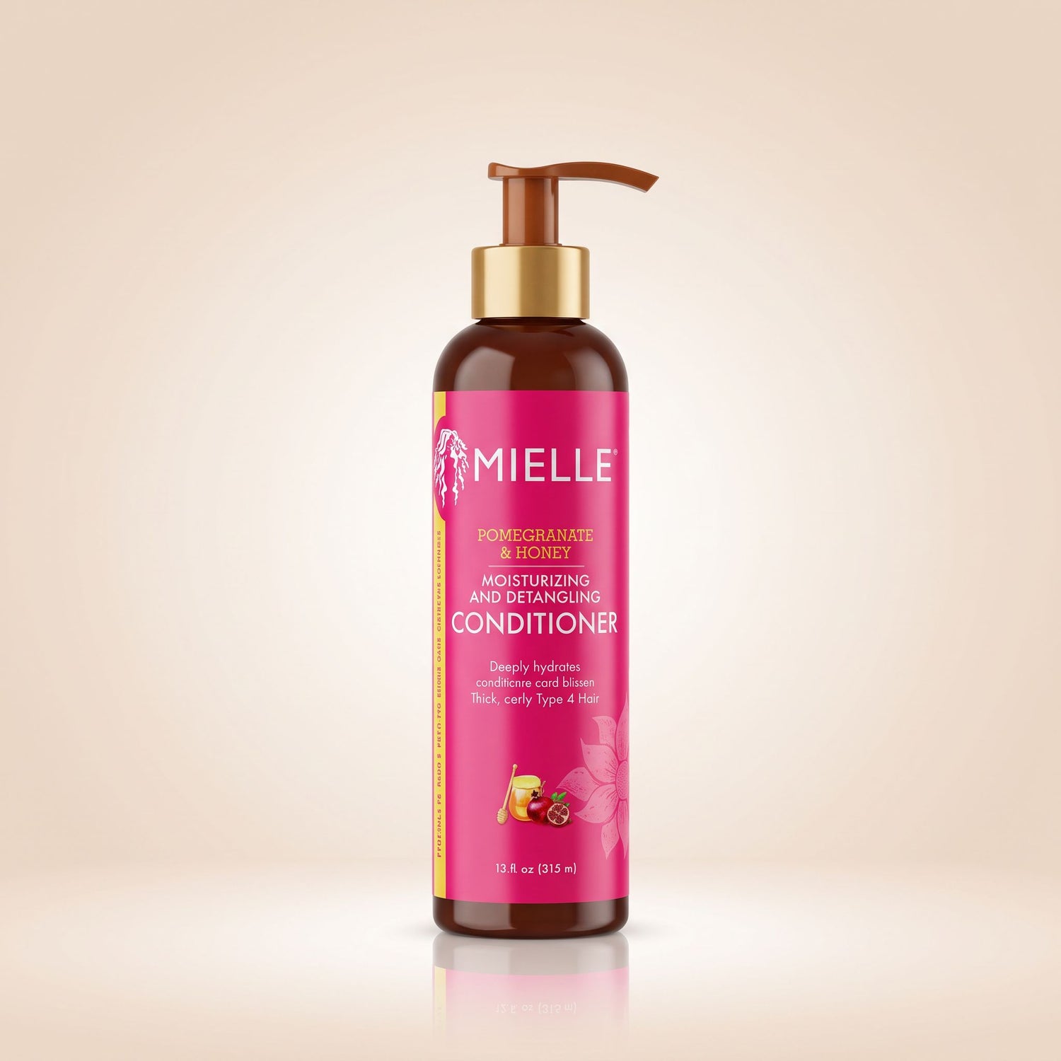 Mielle – Pomegranate & Honey Après-Shampoing Hydratant & Démêlant 355ml - hero
