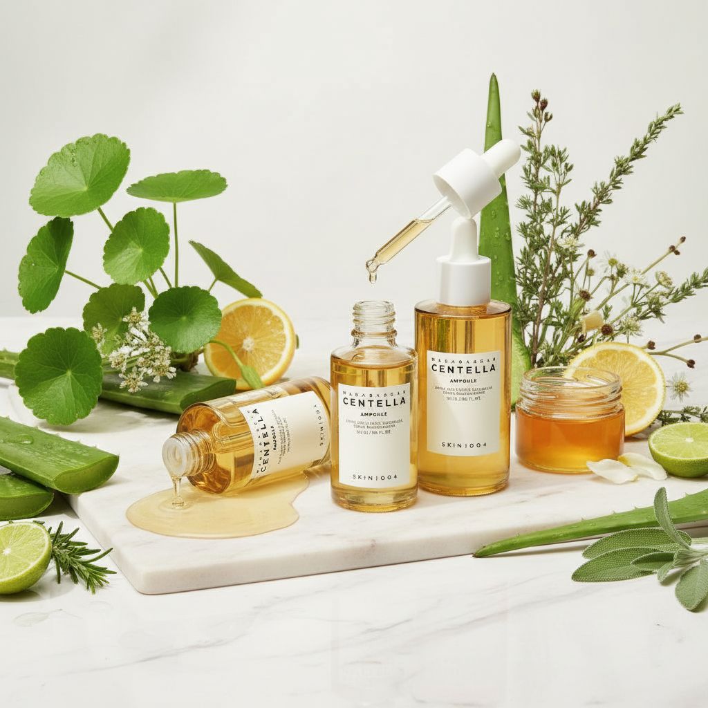 SKIN1004 Madagascar Centella Ampoule – Ampoule Apaisante à la Centella 100 ml - ingredients