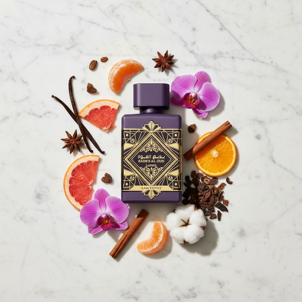 LATTAFA Badee Al Oud Amethyst Eau de Parfum - 100ml - ingredients