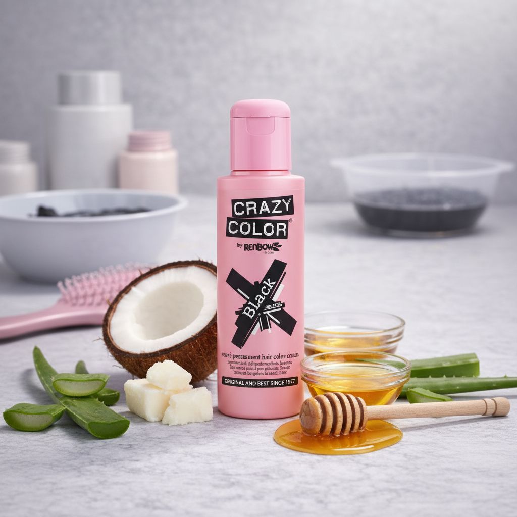 Crazy Color Black 100 ml - ingredients