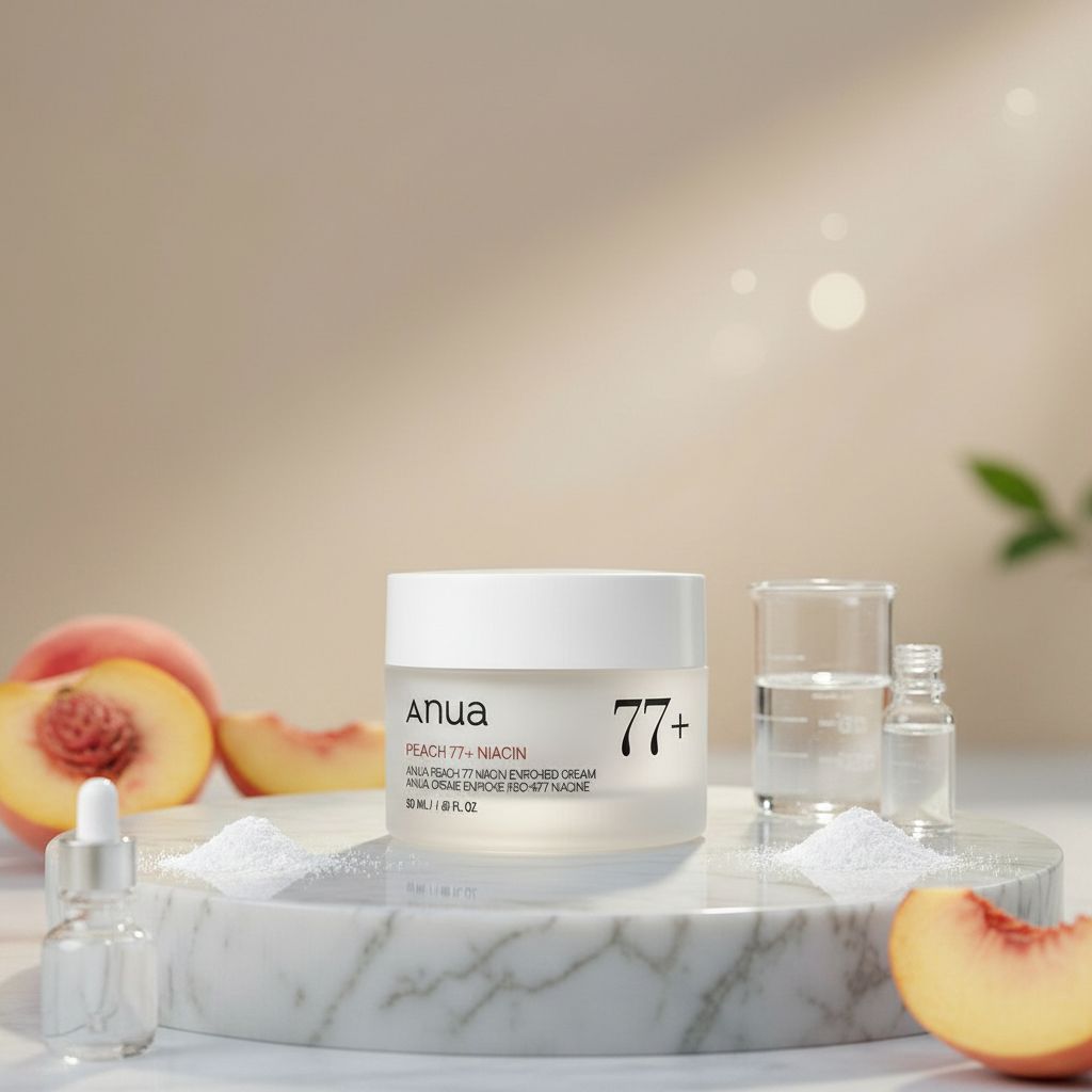[ANUA(EU)] PEACH 77 NIACIN ENRICHED CREAM 50ML (EU) - ingredients