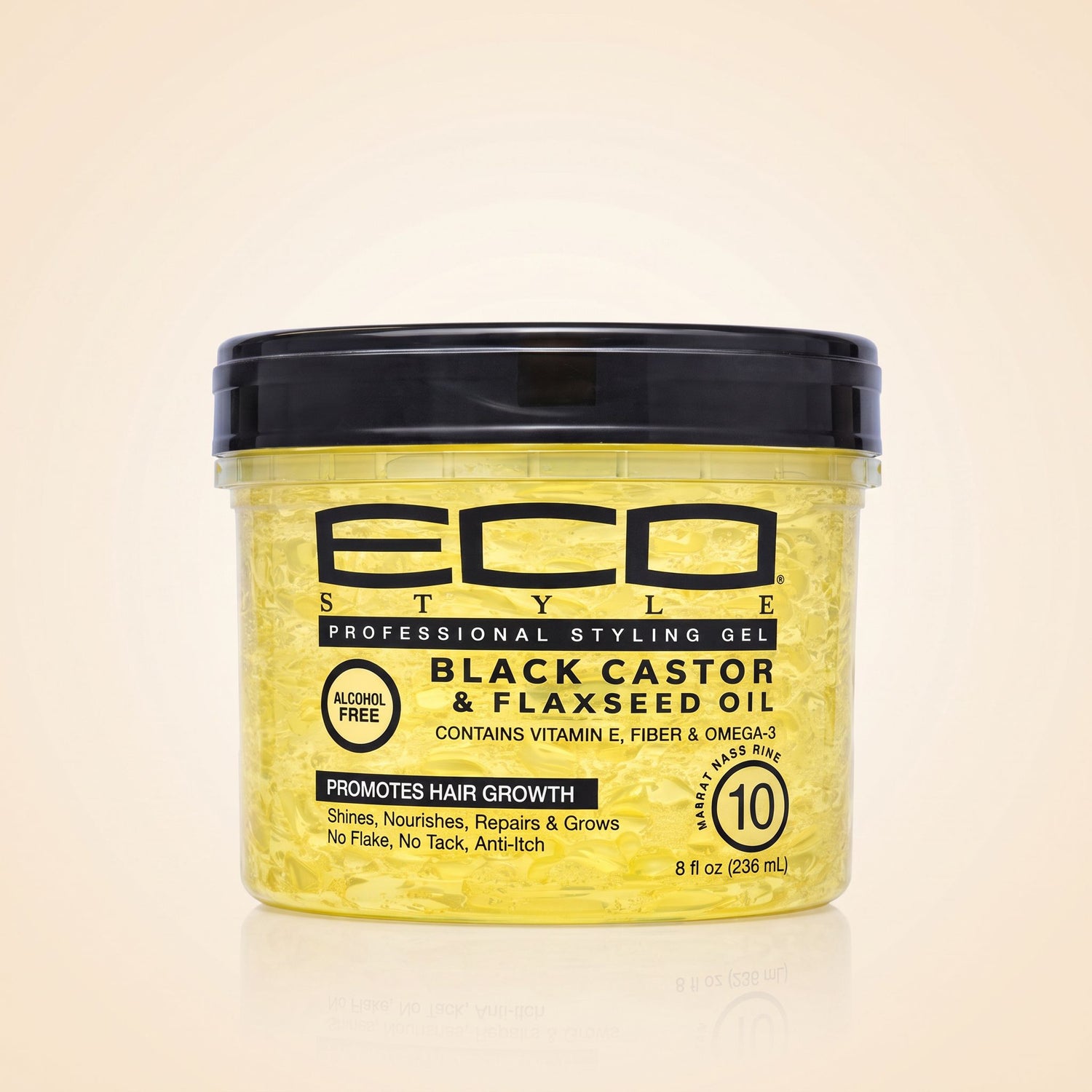 Eco Style Gel Ricin Noir & Huile de Lin 236 ml - hero