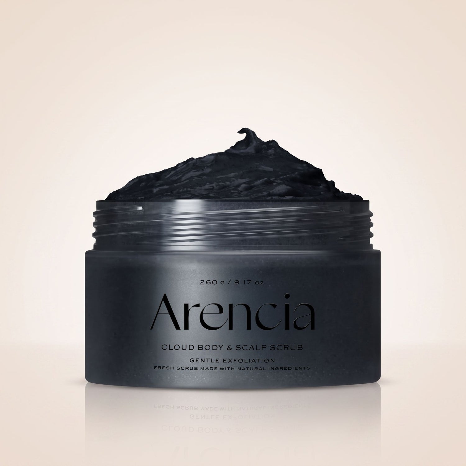 [ARENCIA] FRESH CLOUD SCRUB BLACK TEA & YUZU 260G - hero