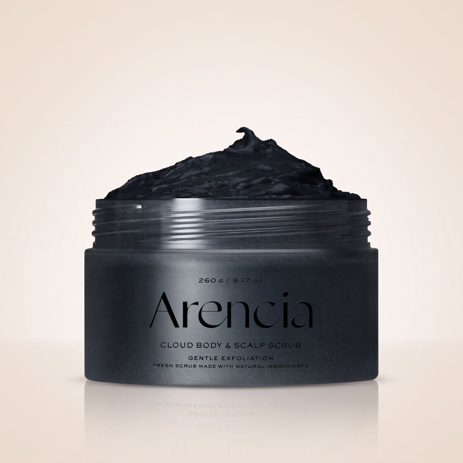 [ARENCIA] FRESH CLOUD SCRUB BLACK TEA & YUZU 260G - hero