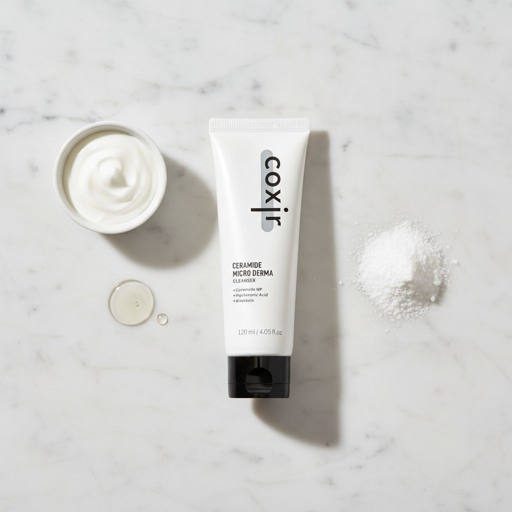 COXIR – Ceramide Micro Derma Cleanser — Nettoyage doux et régénérant - ingredients