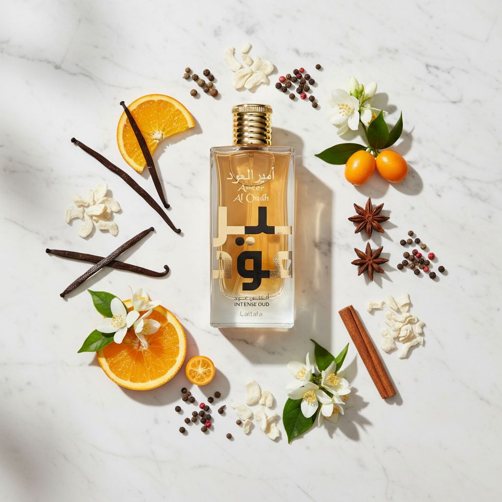 LATTAFA  Ameer Al Oudh  Eau de Parfum - 100ml - ingredients