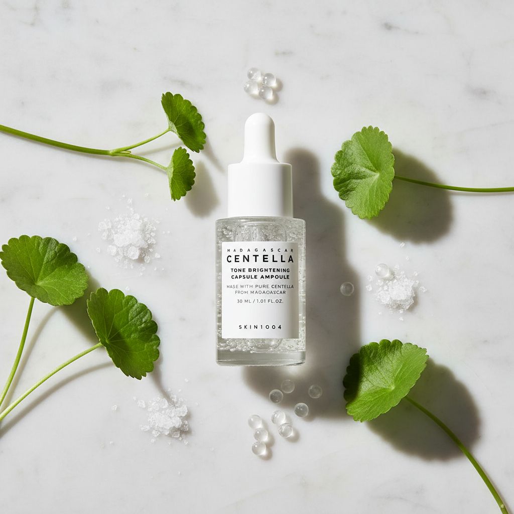 [Skin1004] Madagascar Centella Tone Brightening Capsule Ampoule 30ml — Éclat unifié et radiant - ingredients