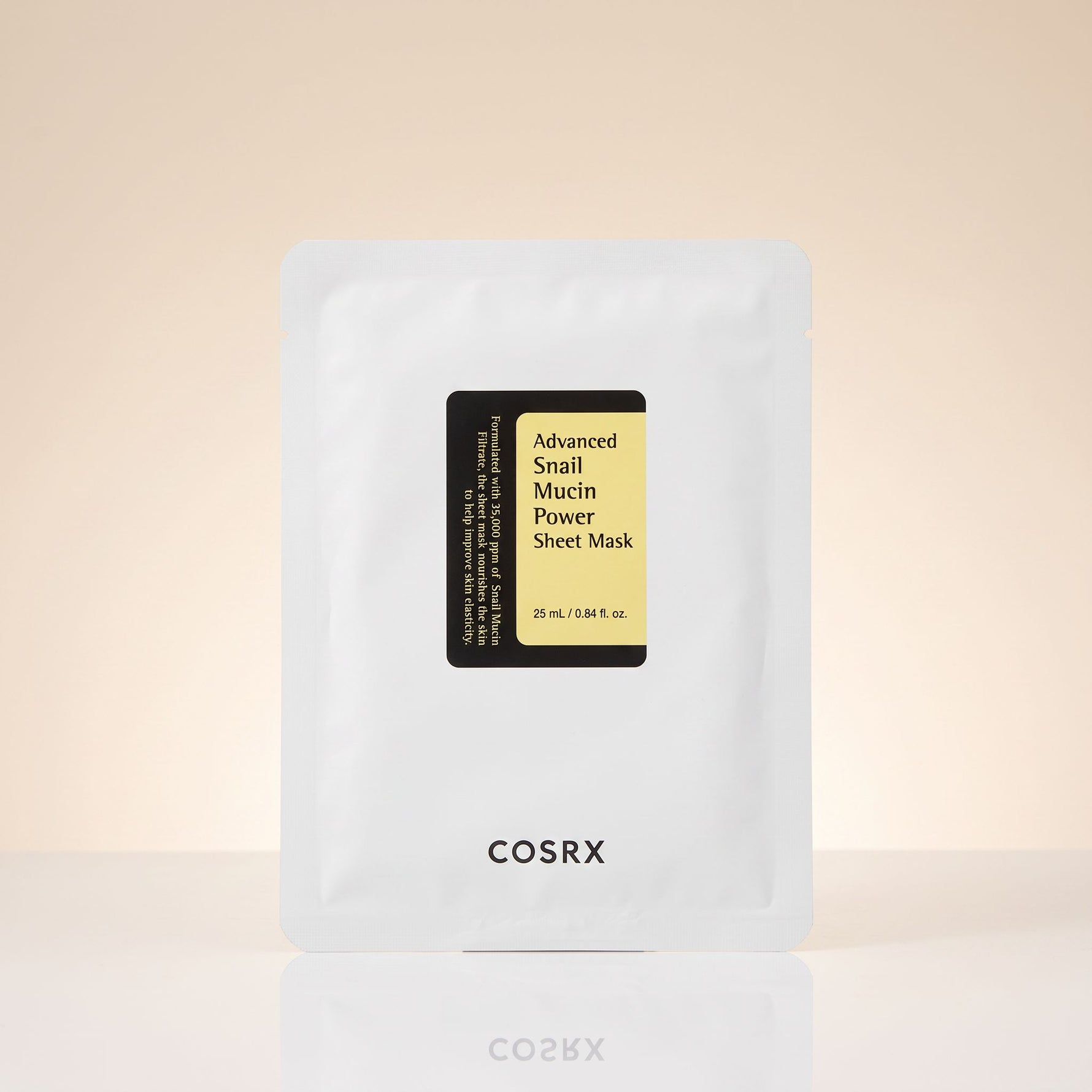 COSRX - Advanced Snail Mucin Power Sheet Mask 25ml — Hydratation intense et régénération cutanée - hero