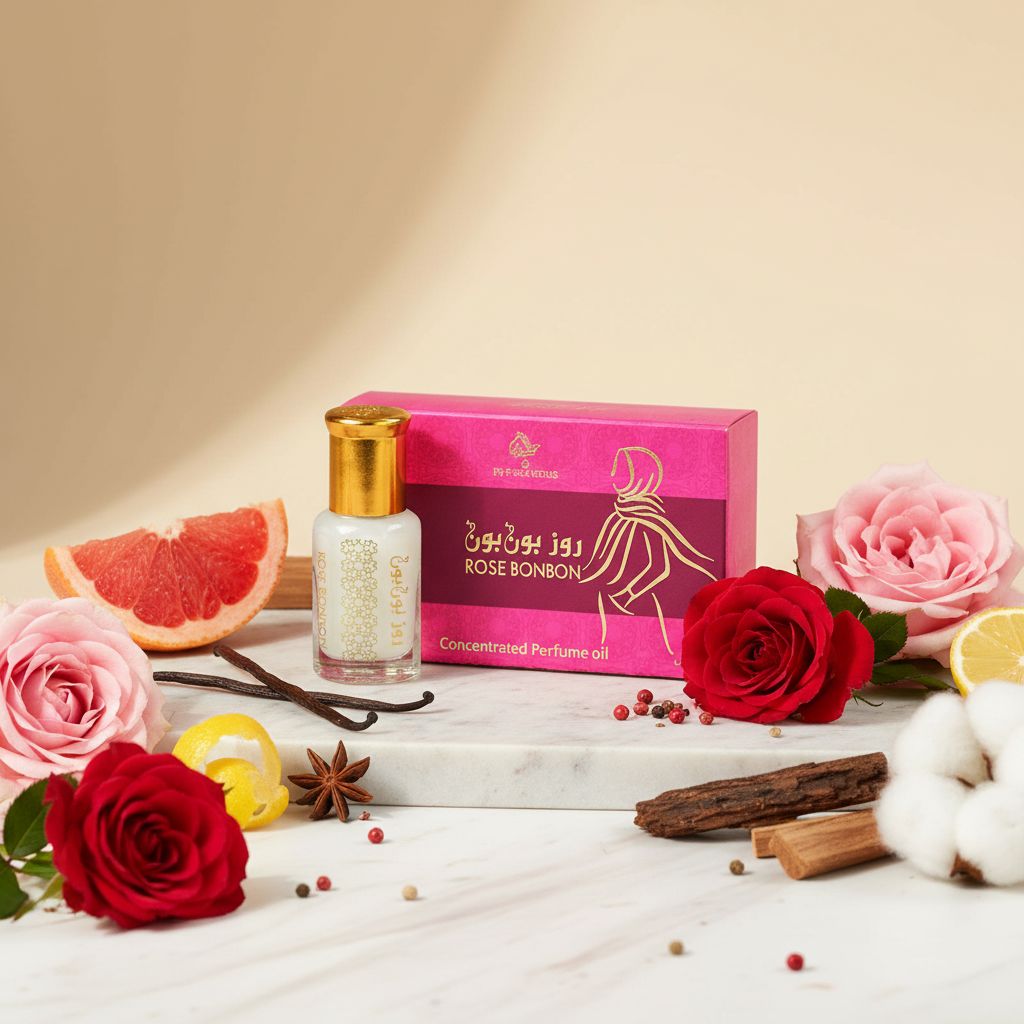 MY PERFUMES Rose Bonbon Concentrated Perfume Oil - 6ml - ingredients