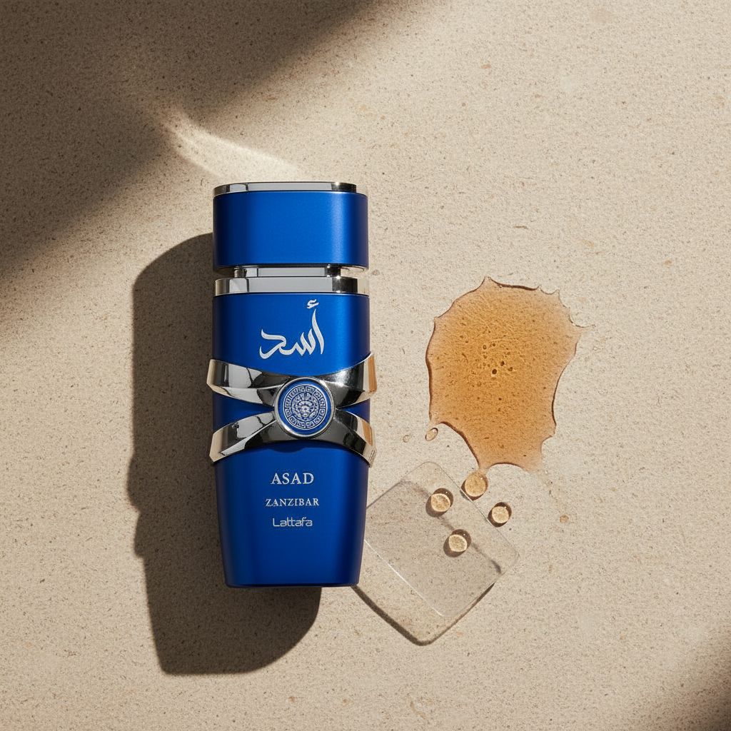 LATTAFA Zanzibar Asad Eau de Parfum - 100ml - texture
