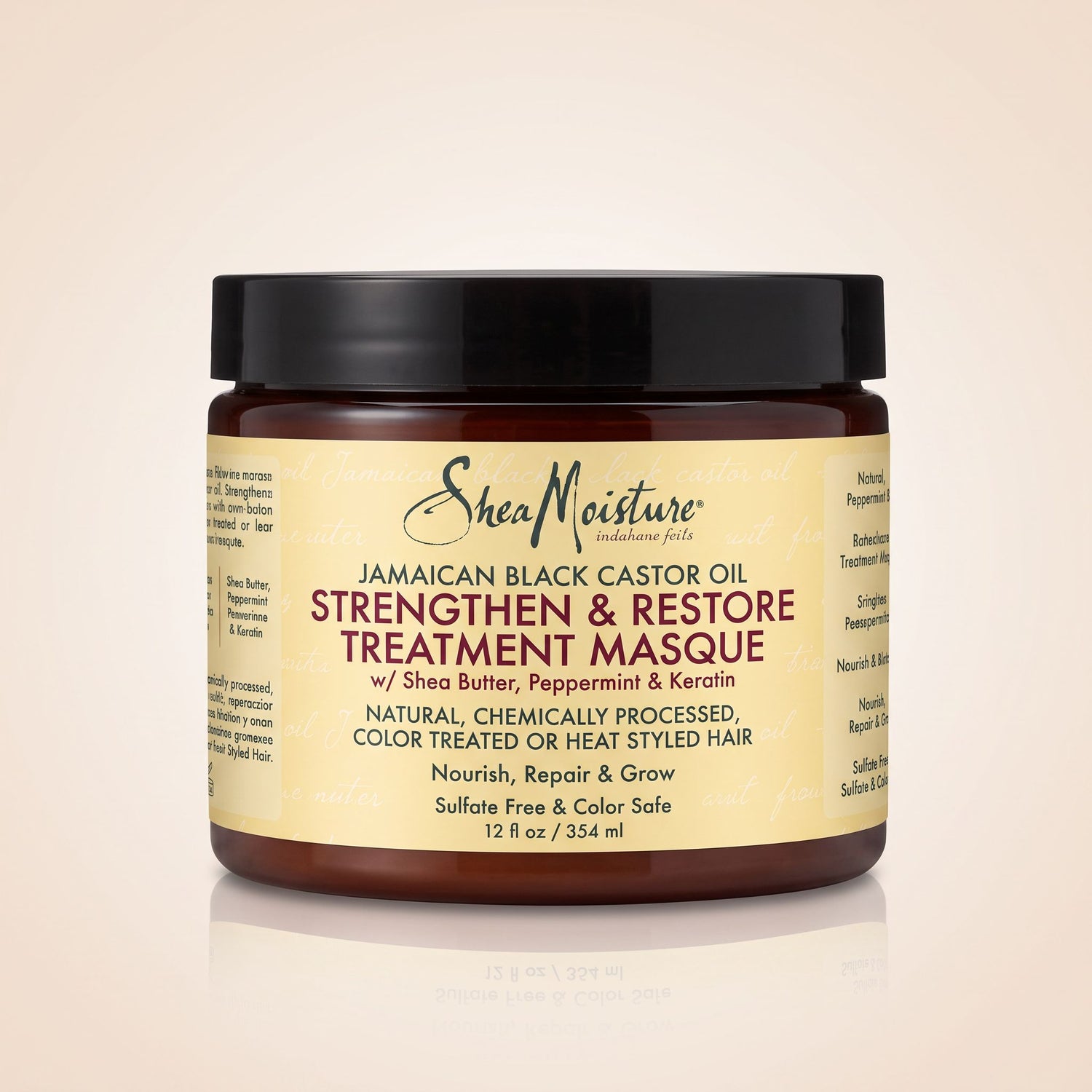 Shea Moisture – Jamaican Black Castor Oil Treatment Masque 12oz - hero