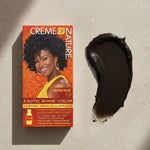 Creme of Nature Gel Hair Color Intensive Black 1.0 - texture