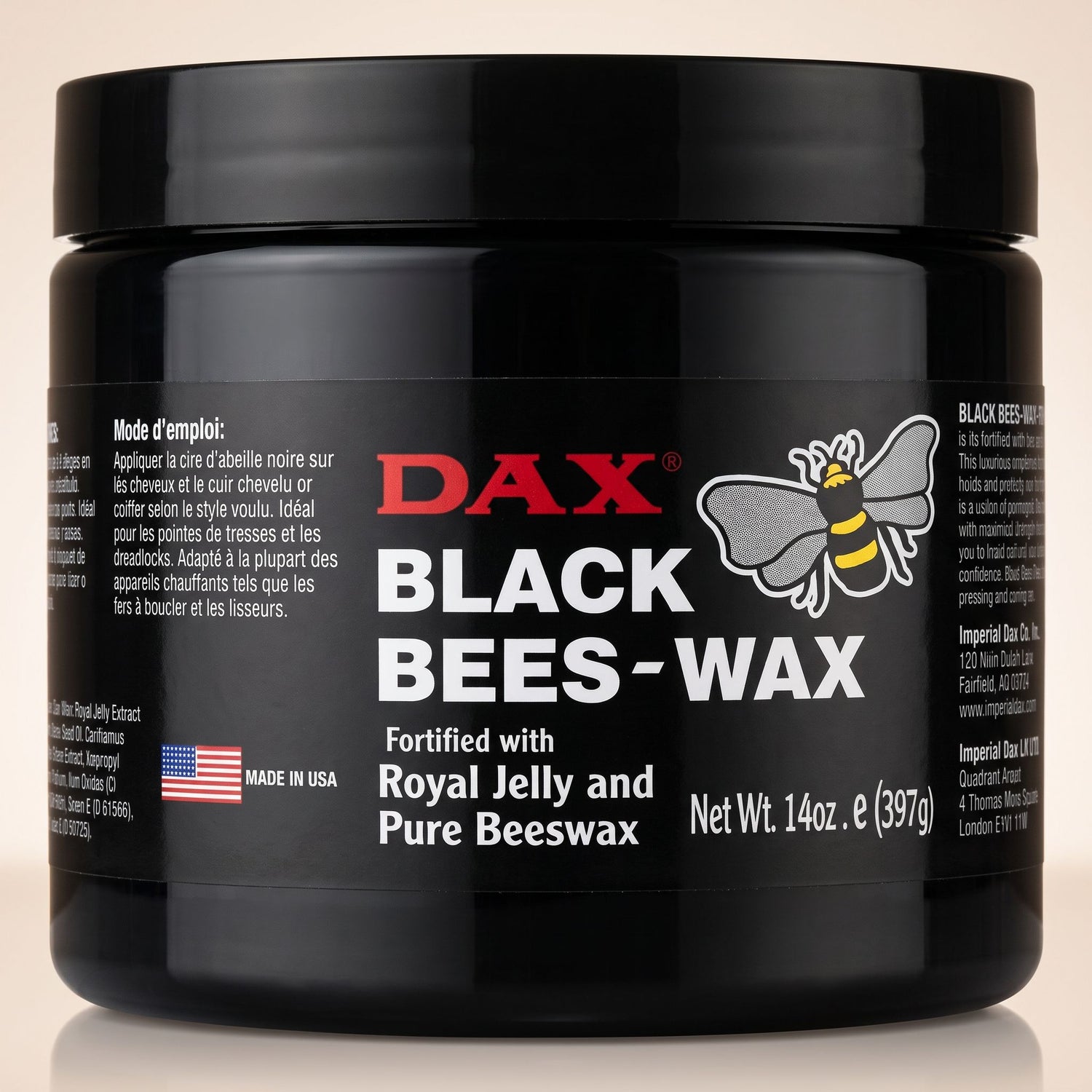 DAX Black Bees-Wax 397g - hero