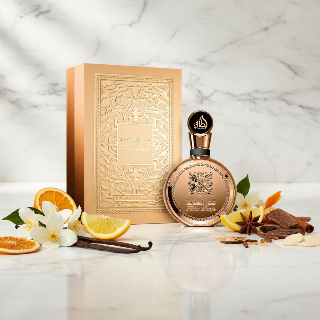 LATTAFA Fakhar Femme Eau de Parfum (Boîte dorée) - 100ml - ingredients
