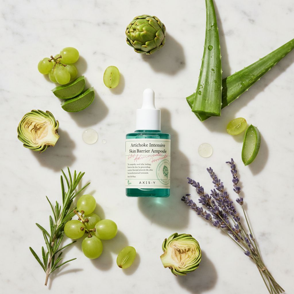 AXIS-Y Artichoke Intensive Skin Barrier Ampoule – Ampoule Réparatrice Barrière Cutanée 30 ml - ingredients